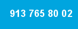913 765 80 02 913 765 80 02